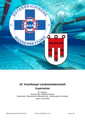 Preview 43. Landesmeisterschaft Pool Vorarl­berg